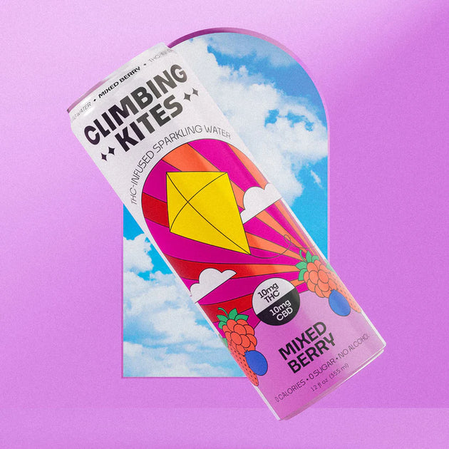 CLIMBING KITES DELTA 9 THC SELTZERS 12oz DESPENSARY