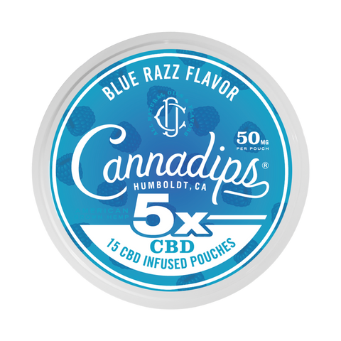 CANNADIPS: 5X CBD POUCHES - 15ct