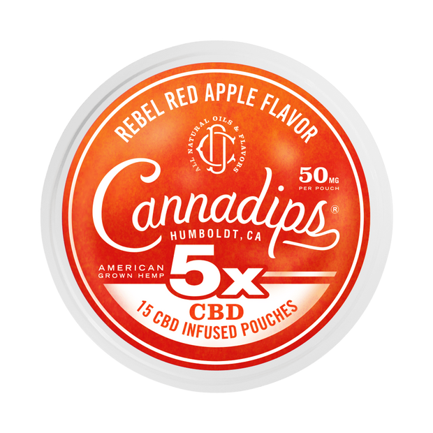 CANNADIPS: 5X CBD POUCHES - 15ct