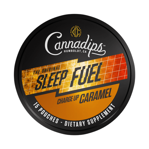 CANNADIPS: SLEEP FUEL CBN POUCHES 15ct