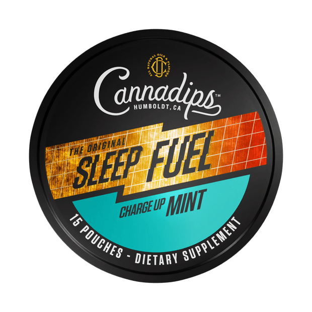 CANNADIPS: SLEEP FUEL CBN POUCHES 15ct