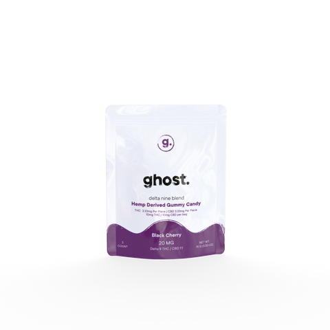 GHOST: D9 THC + CBD GUMMIES - 3ct