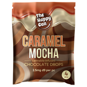 THE HAPPY CAN: D9 THC CHOCOLATE DROPS - 4ct