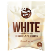 THE HAPPY CAN: D9 THC CHOCOLATE DROPS - 4ct