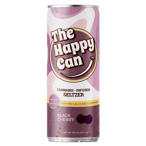 THE HAPPY CAN: D9 + CBD SELTZERS - 12oz