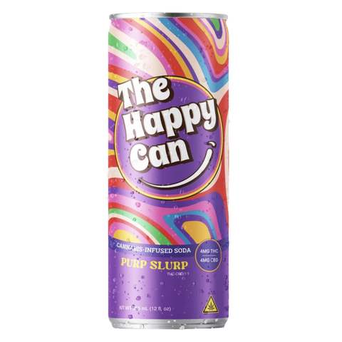 THE HAPPY CAN: D9 + CBD SODAS - 12oz