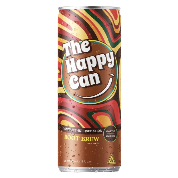 THE HAPPY CAN: D9 + CBD SODAS - 12oz