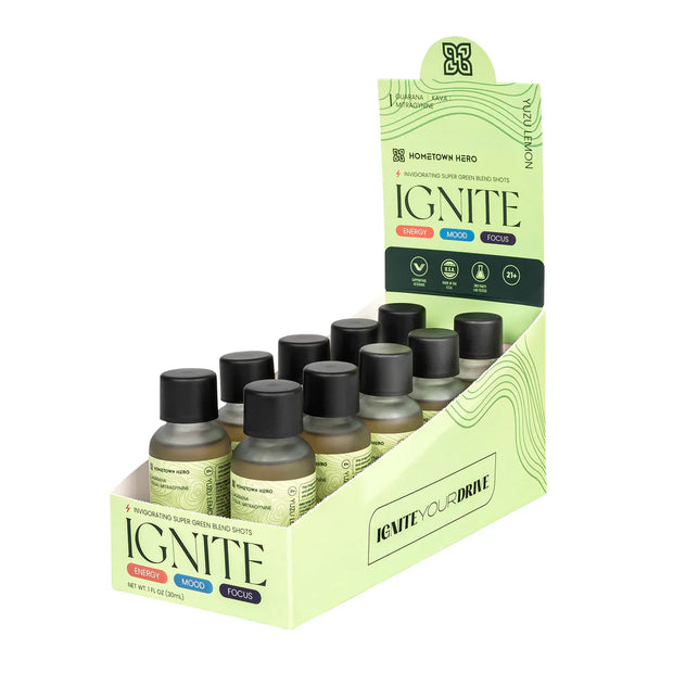 HOMETOWN HERO: IGNITE KRATOM + KAVA CAPSULES AND SHOTS