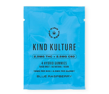 KIND VIBES ONLY: KIND KULTURE THC GUMMIES - 4ct