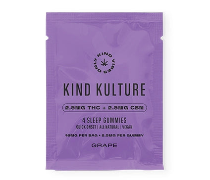 KIND VIBES ONLY: KIND KULTURE THC GUMMIES - 4ct