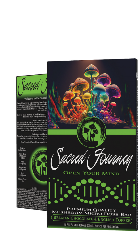 SACRED JOURNEYS: MUSHROOM CHOCOLATE BAR