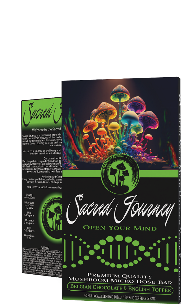 SACRED JOURNEYS: MUSHROOM CHOCOLATE BAR