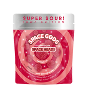 SPACE GODS: SOUR SPACE HEADS 1:1 D9 THC + CBD - 3ct