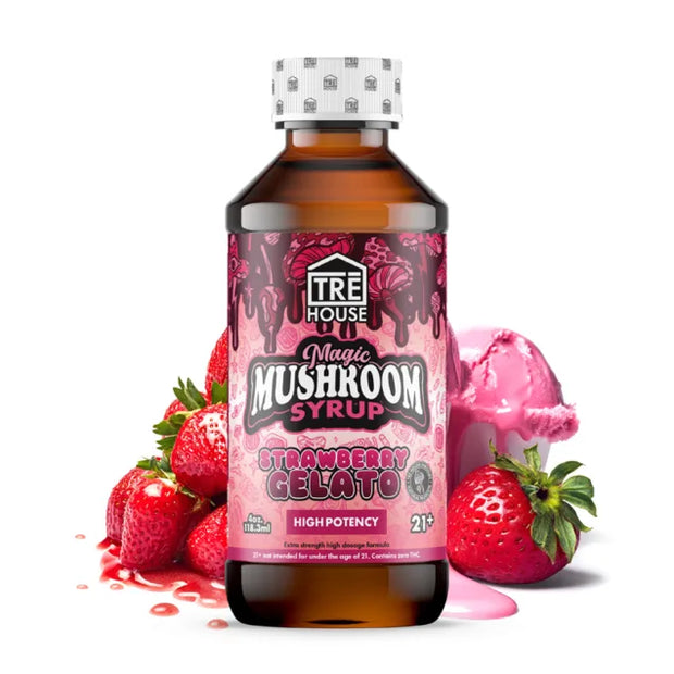 TRE HOUSE: MAGIC MUSHROOM SYRUP - 4oz