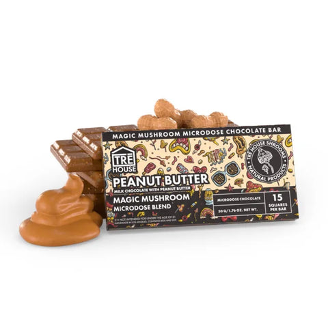 TRE HOUSE: NOOTROPIC MUSHROOM CHOCOLATE BARS